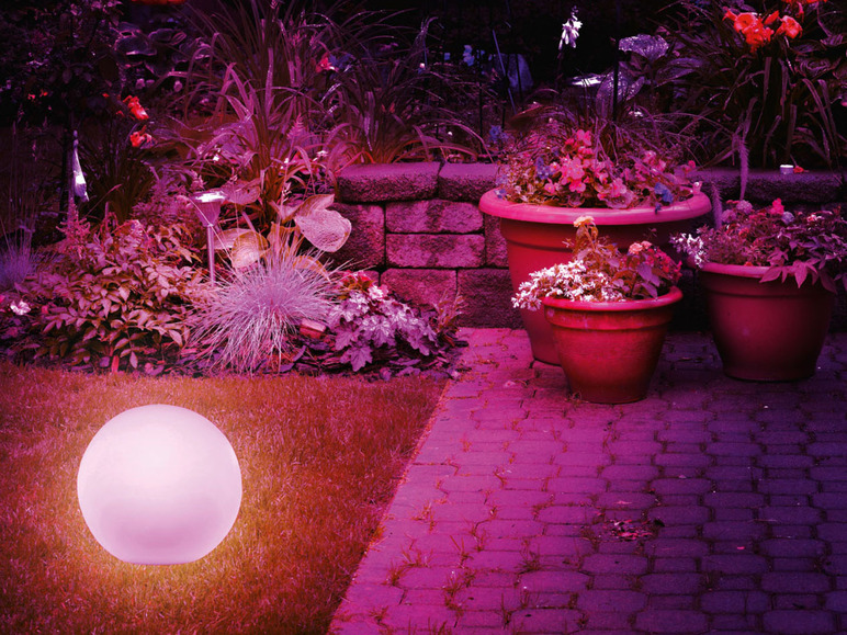 Aller en mode plein écran LIVARNO home Globe lumineux à LED Smart Home, Ø 40 cm - Photo 9