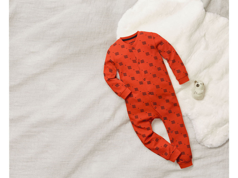 Ga naar volledige schermweergave: lupilu® Biokatoenen pyjama voor baby's - afbeelding 7