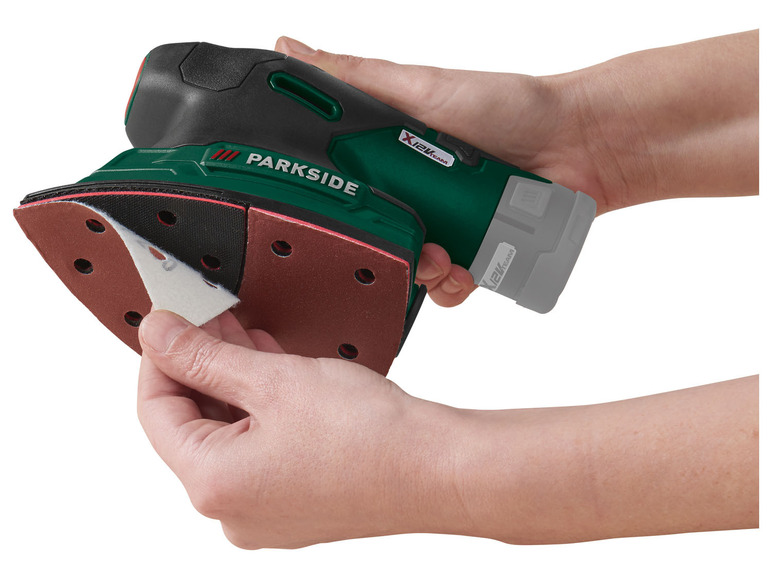Aller en mode plein écran PARKSIDE® Ponceuse triangulaire sans fil » PAMS 12 A1 «, 12 V - Photo 4