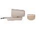 Défroisseur vapeur SilverCrest beige avec réservoir d'eau amovible.