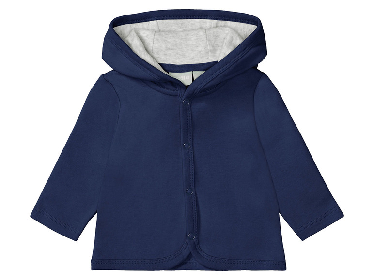 Ga naar volledige schermweergave: lupilu® Biokatoenen sweatjack met capuchon, set van 2 - afbeelding 8
