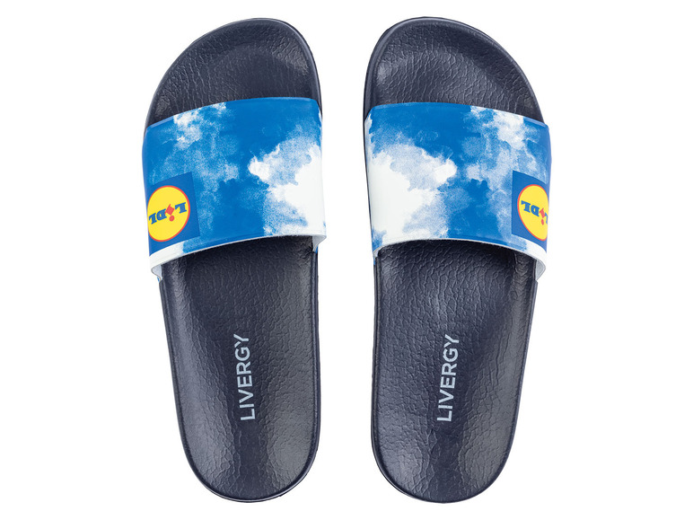 Ga naar volledige schermweergave: LIVERGY® Lidl-badslippers voor heren - afbeelding 1