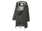 Een groene parka met capuchon van het merk 'We ♥ Polka'.