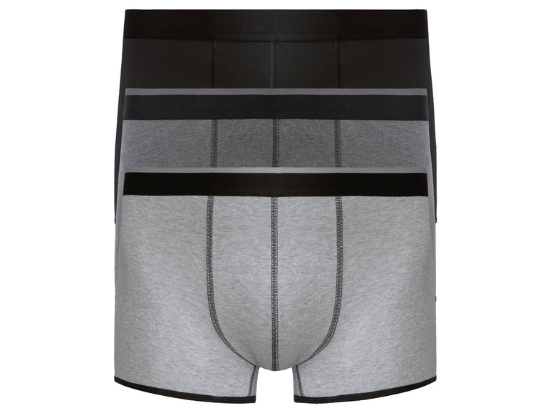 Aller en mode plein écran LIVERGY® Set de 3 boxers en un mélange de coton - Photo 4