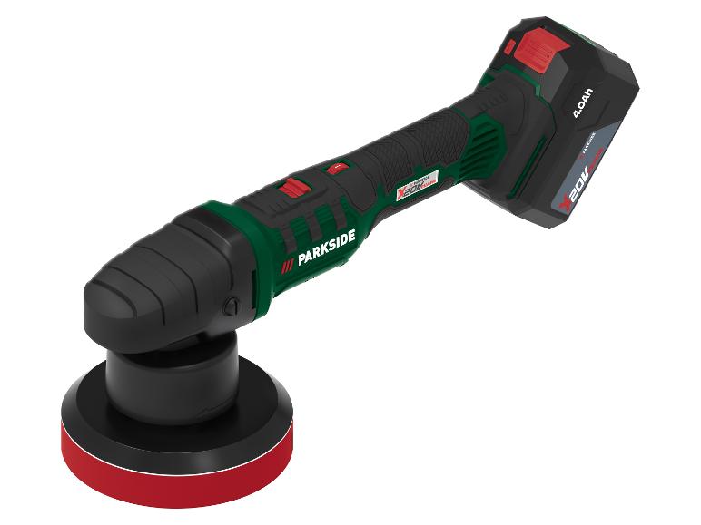 Polisseuse sans fil Parkside X 20V Team avec batterie 4.0Ah