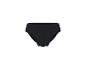Slip homme noir avec taille élastique.
