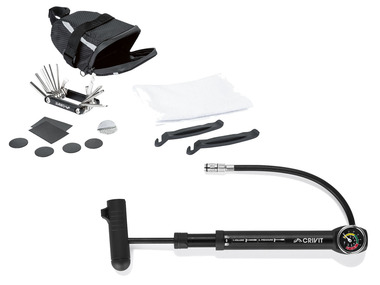 CRIVIT Mini-pompe à vélo ou outil multifonction pour vélo