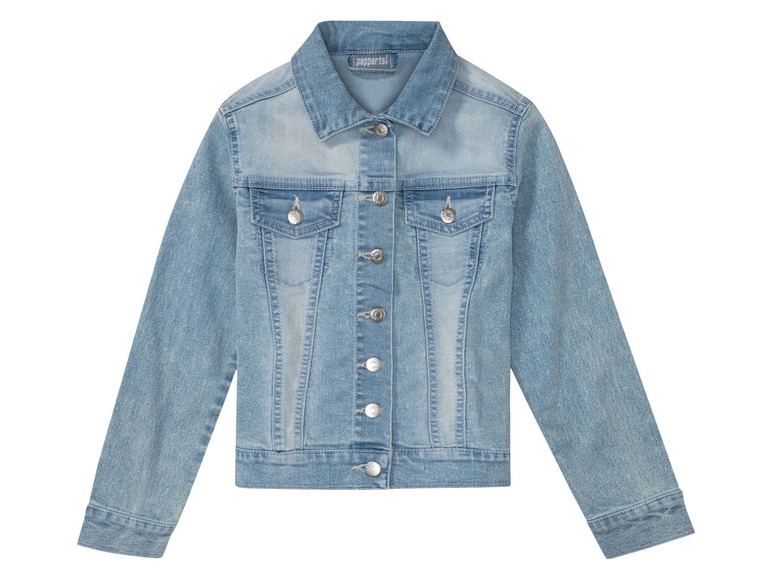 Aller en mode plein écran pepperts!® Veste en jean en un mélange de coton - Photo 2