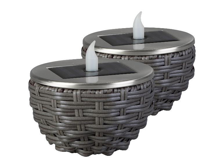 Ga naar volledige schermweergave: Ledsolarlamp rotan LIVARNO home - afbeelding 32