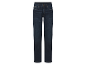 Blauwe jeans.