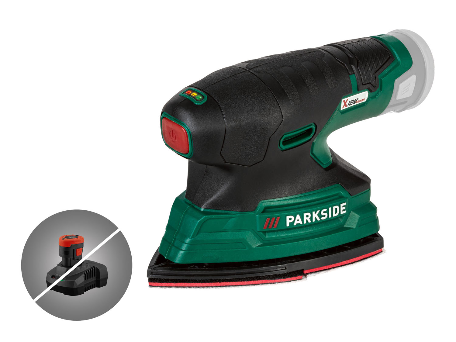PARKSIDE® Accudeltaschuurmachine »PAMS 12 A1«, 12 V