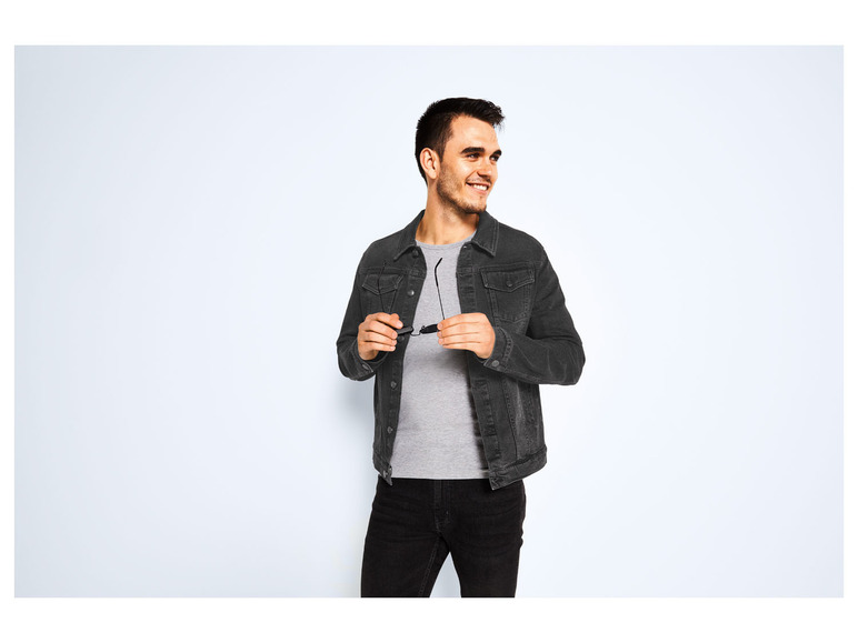 Ga naar volledige schermweergave: LIVERGY® Casual jeansjas - afbeelding 8