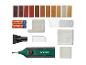 PARKSIDE houtreparatieset met wasstiften, smeltgereedschap en accessoires.