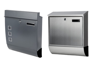 Boîte aux lettres en acier inoxydable LIVARNO home