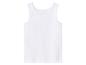Wit mouwloos ondershirt voor kinderen