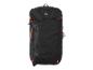 Sac à dos Crivit noir avec détails orange et logo.