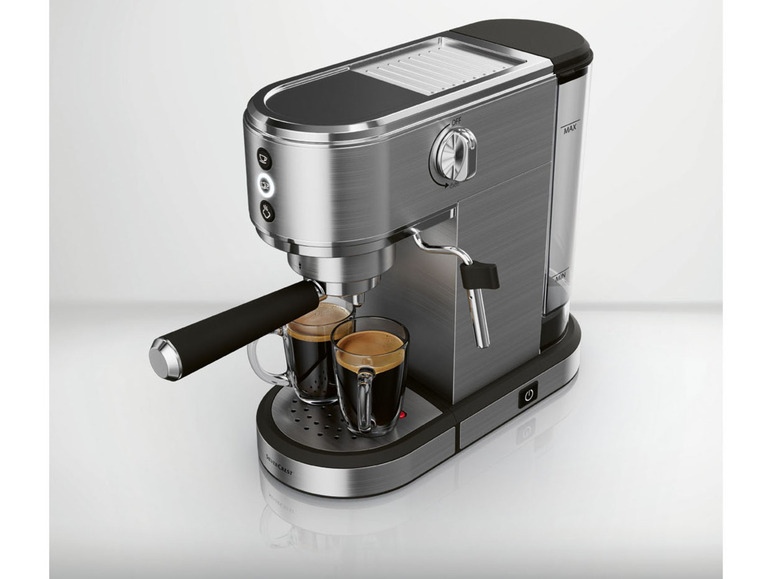 Ga naar volledige schermweergave: SILVERCREST® Espressomachine Slim, 1350 W - afbeelding 4