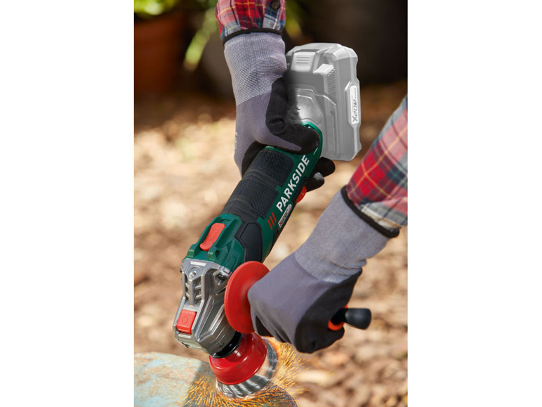 Aller en mode plein écran PARKSIDE® Meuleuse d’angle sans fil »PWSA 20-Li C3«, 20 V - Photo 8