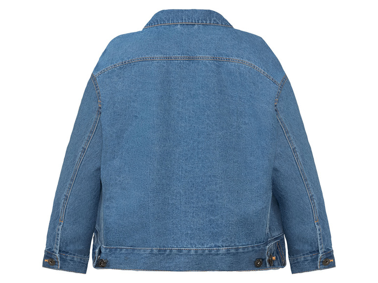 Ga naar volledige schermweergave: esmara® Oversized jeansjas met insteekzakken - afbeelding 12