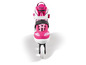 Roze inline skates van Crivit.
