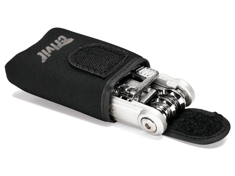 Aller en mode plein écran CRIVIT Mini-pompe à vélo ou outil multifonction pour vélo - Photo 4