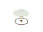 Plateau en verre et support tournant pour micro-ondes.