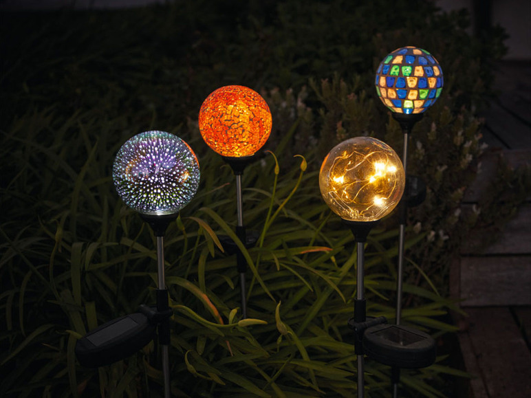 Aller en mode plein écran LIVARNO home Lampe solaire à LED, hauteur 72 cm - Photo 17