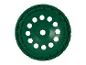 Disque à segments diamantés vert pour le meulage.