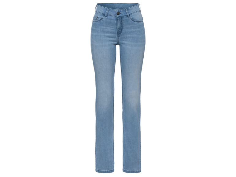 Ga naar volledige schermweergave: esmara® Straight fit jeans van een katoenmix - afbeelding 3