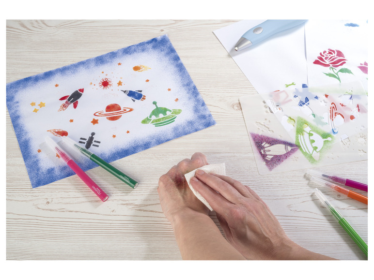 crelando® Airbrush starterset online kopen op Lidl.be