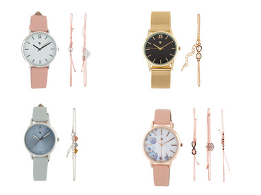 AURIOL® Montres-bracelets pour femme, avec bracelet bijoux