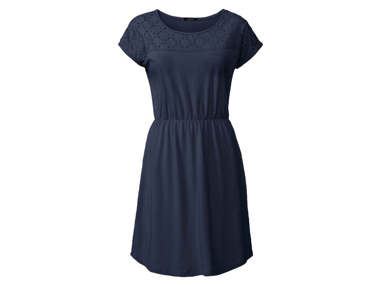 Ga naar volledige schermweergave: esmara® Getailleerde jurk van een katoenmix - afbeelding 2