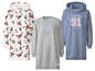 Drie dames hoodies: een met bloemenprint, een met 'Malibu' opschrift en een blauwe met 'Together since 91' print.