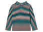 Un t-shirt rayé à manches longues pour enfants.