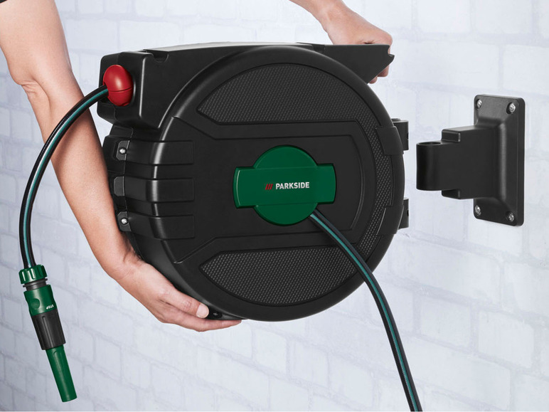 Ga naar volledige schermweergave: PARKSIDE® Muurhaspel met tuinslang, 25 m - afbeelding 6
