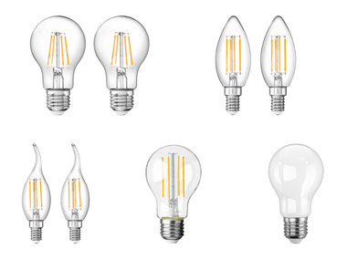 Ampoules LED filament LIVARNO home