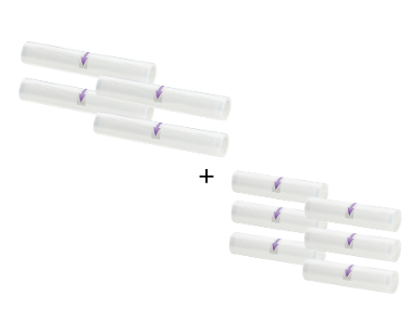 Set de 6 rouleaux de film étroits et 4 rouleaux larges pour machine sous vide SILVERCREST®