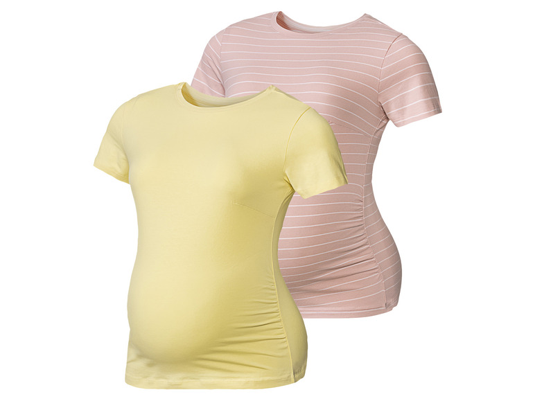 Ga naar volledige schermweergave: esmara® Set van 2 zwangerschapsshirts - afbeelding 13