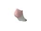 Chaussette courte rose et grise avec l'inscription '42-44' sur la semelle.