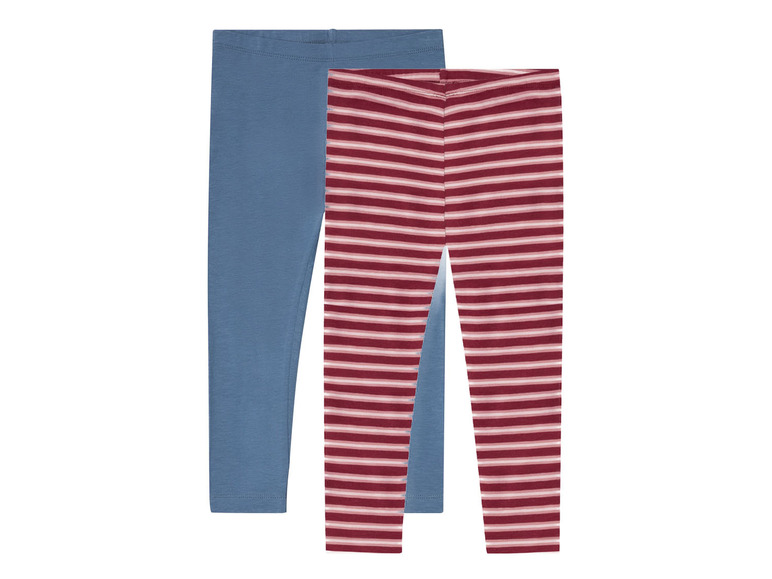 Aller en mode plein écran lupilu® Set de 2 leggings en un mélange de coton - Photo 15
