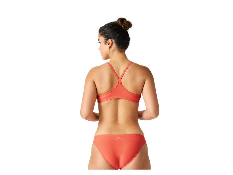 Maillot de bain Crivit deux pièces, haut et bas, corail.