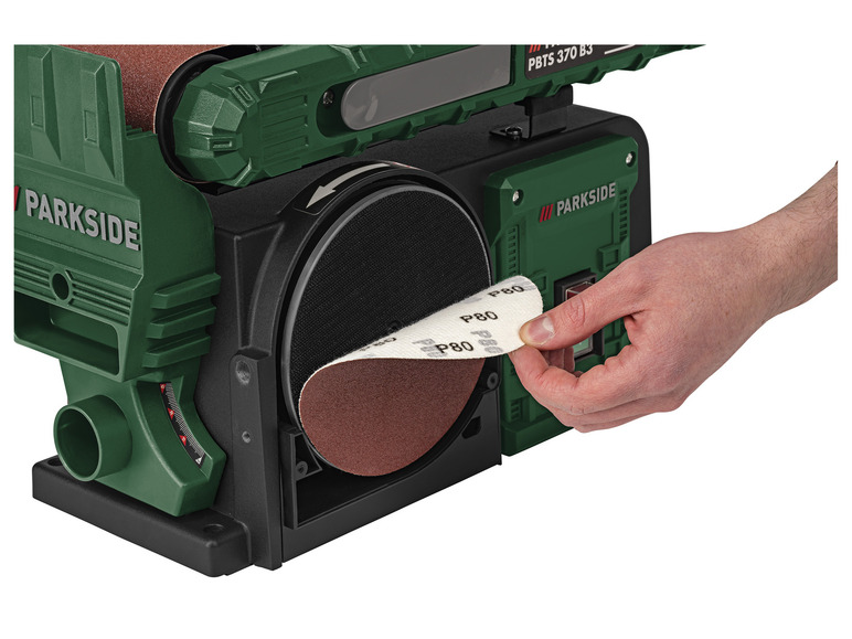 Ga naar volledige schermweergave: Band- en schijfschuurmachine PARKSIDE® PBTS370 - afbeelding 10
