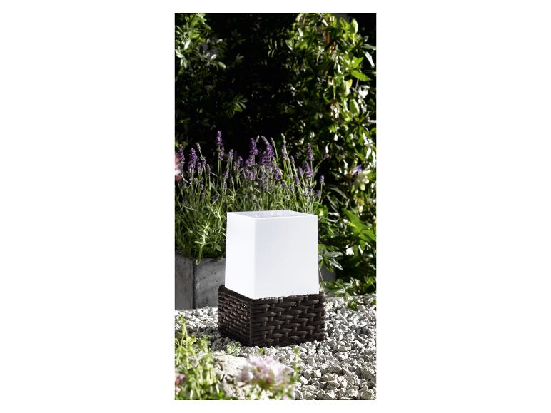 Ga naar volledige schermweergave: Ledsolarlamp rotan LIVARNO home - afbeelding 3