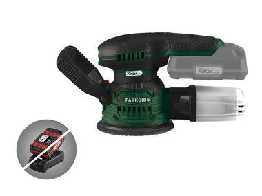 PARKSIDE® Ponceuse excentrique sans fil » PAEXS 20-Li B2 «, 20 V