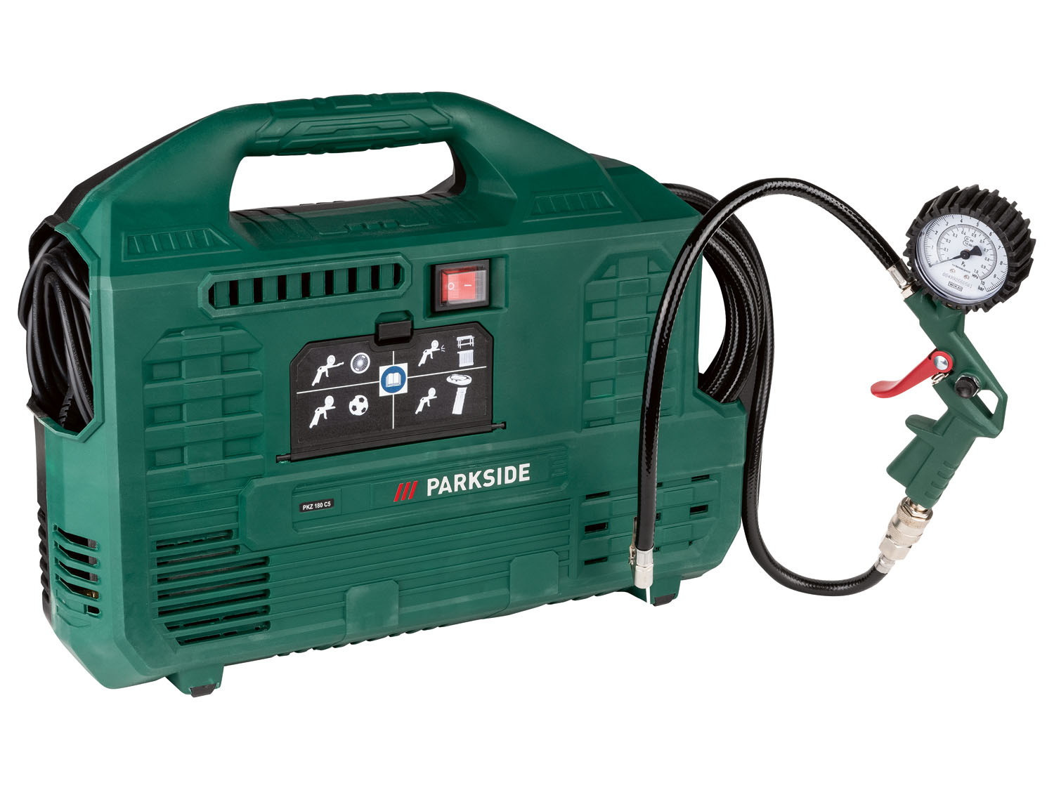 compresseur lidl parkside pkz 180 compressor kompressor