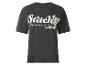 T-shirt gris foncé Stitch avec le texte 'Stitch That's Me' et le personnage de Stitch