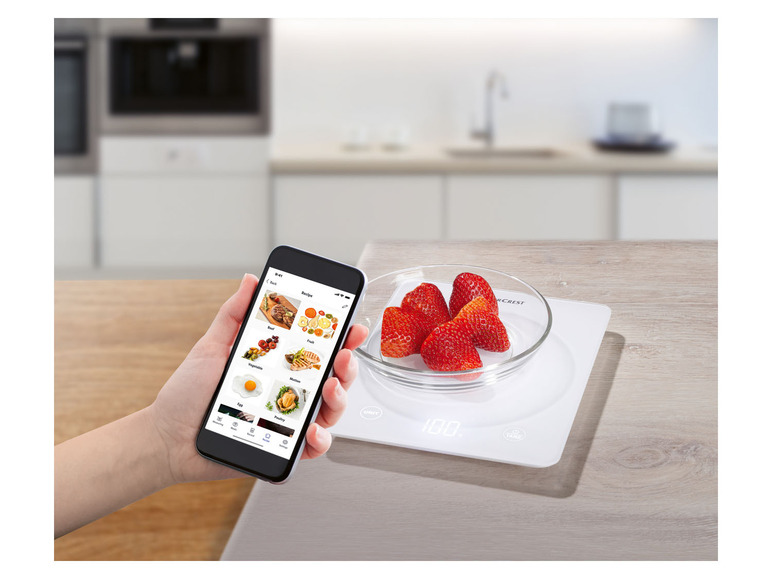 Ga naar volledige schermweergave: Keukenweegschaal Smart SILVERCREST® KITCHEN TOOLS - afbeelding 3