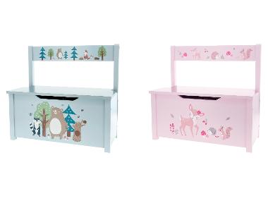 LUPILU® Coffre à jouets avec banquette
