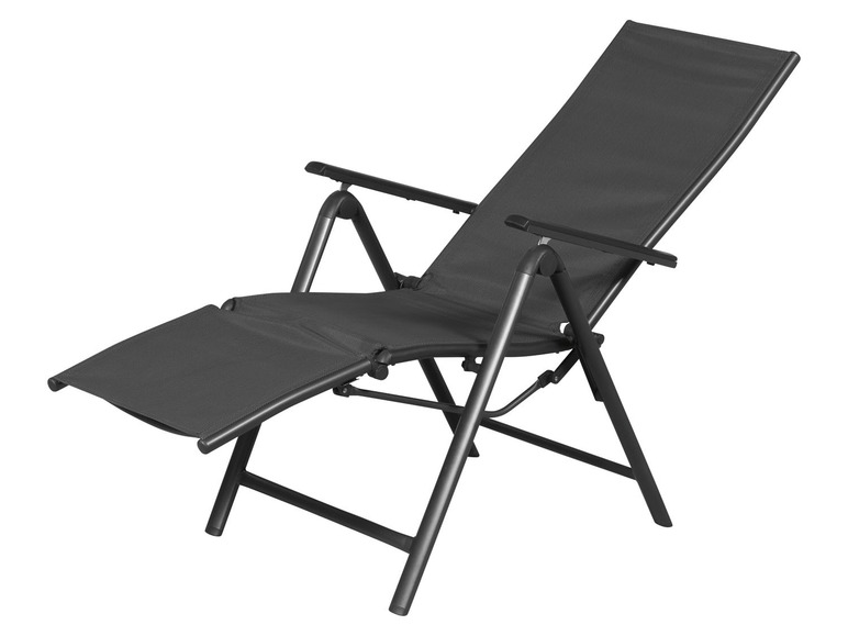 Ga naar volledige schermweergave: LIVARNO home Aluminium relaxstoel »Houston«, inklapbaar - afbeelding 3