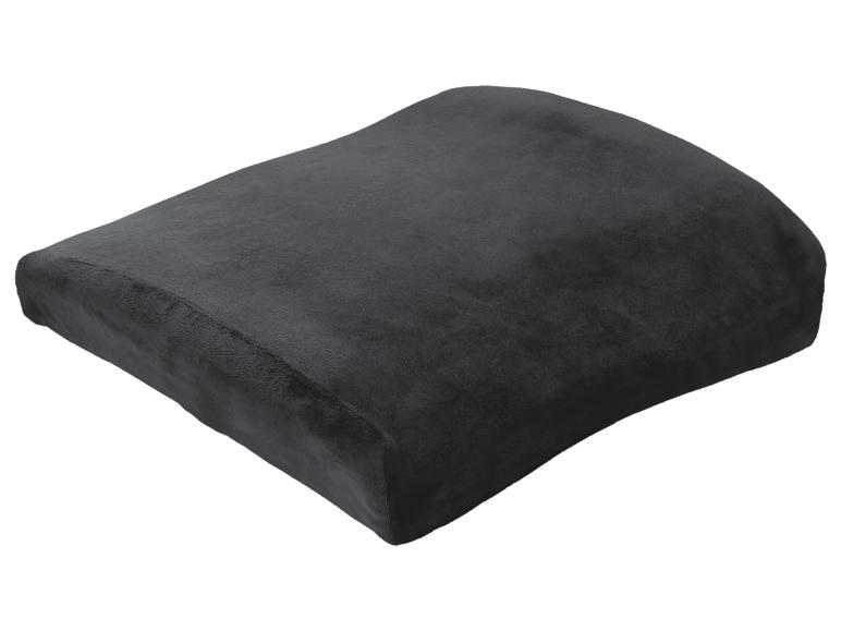 Coussin de soutien lombaire ergonomique gris foncé